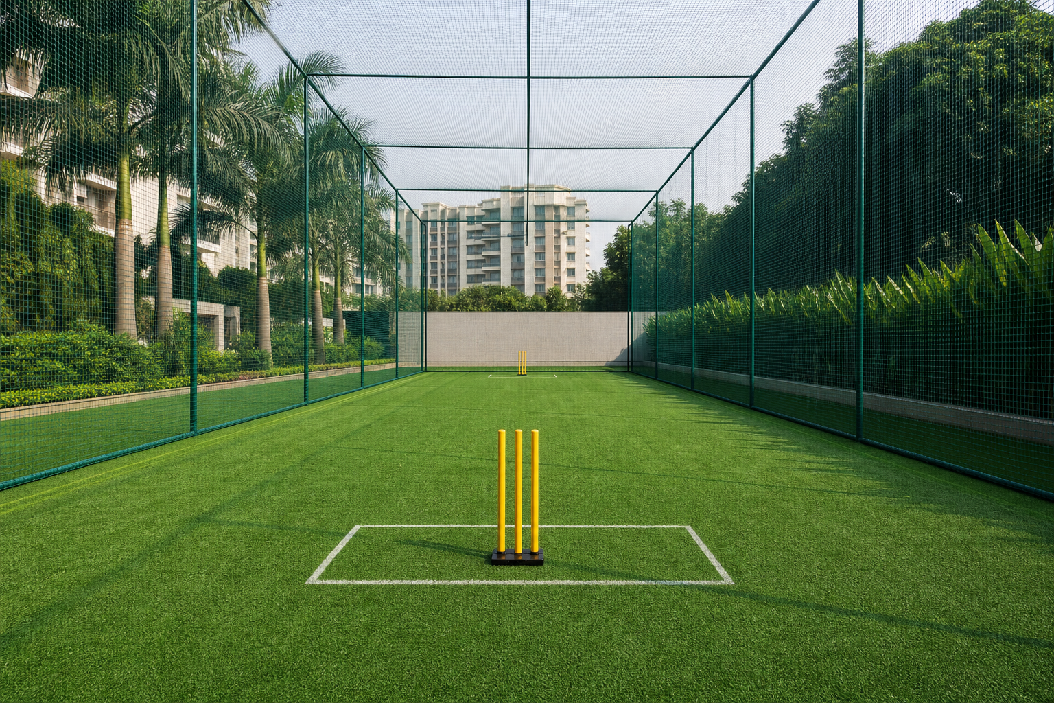 Box Cricket Ground Setup